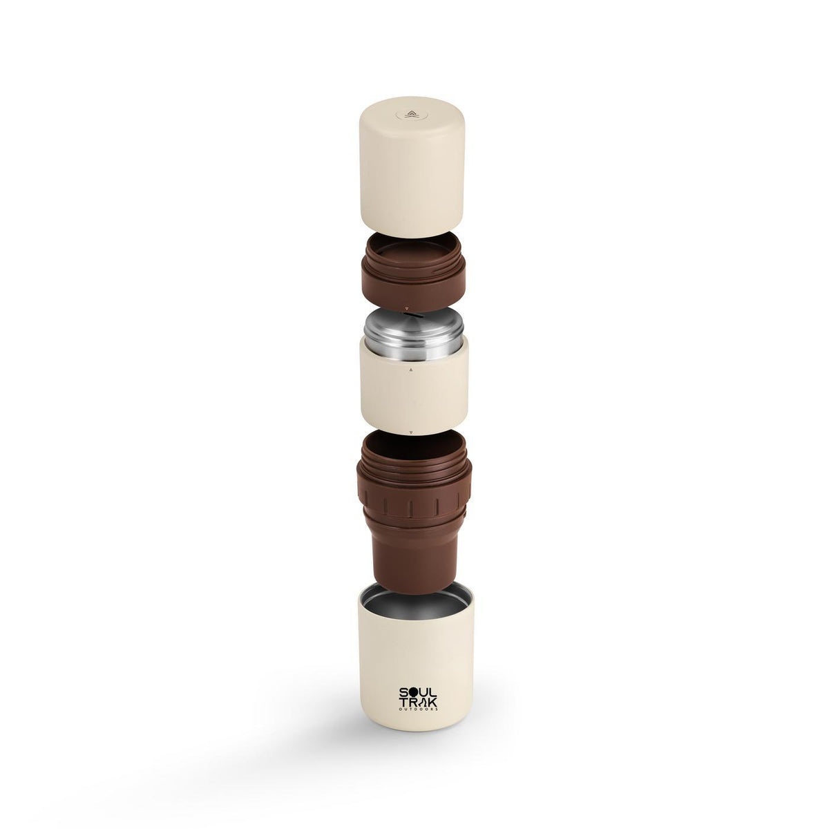 VSSL Nest Pour Over Coffee Kit with Two Mugs - Cream - View 2