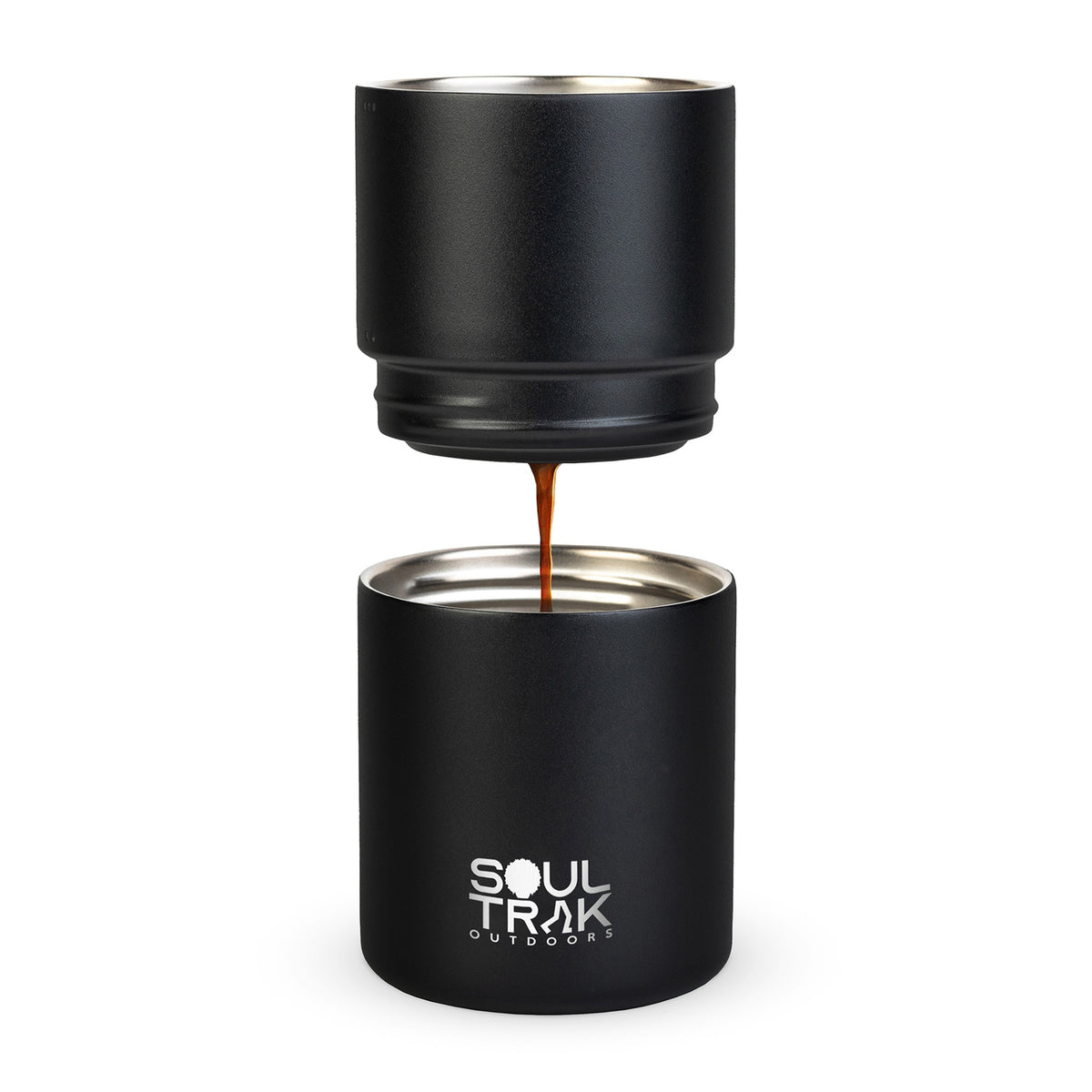VSSL Nest Pour Over Set with One Mug Laser Engraving - Black - View 2