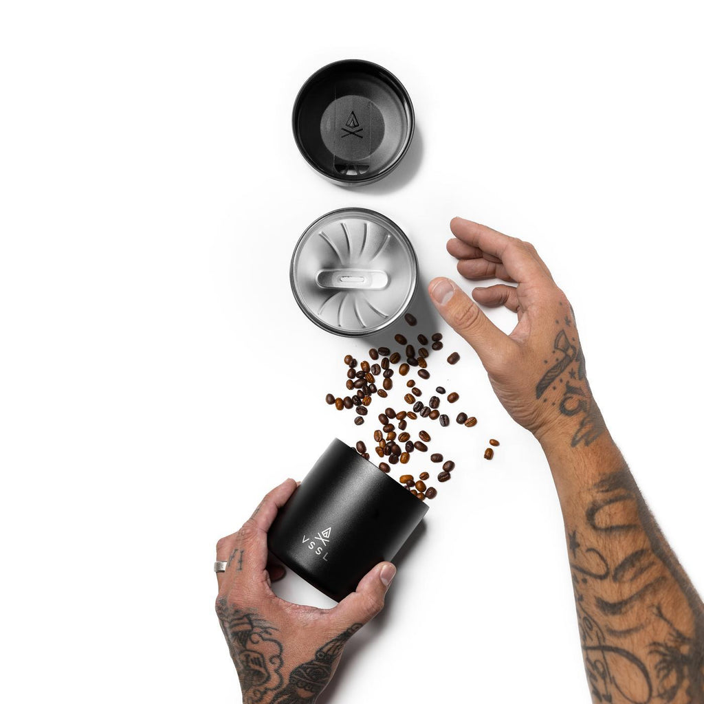 VSSL Nest Pour Over Set with One Mug Laser Engraving - Black - View 4