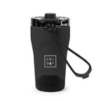 VSSL Rift Insulated Tumbler, 10 oz Laser Engraving - Black - View 1