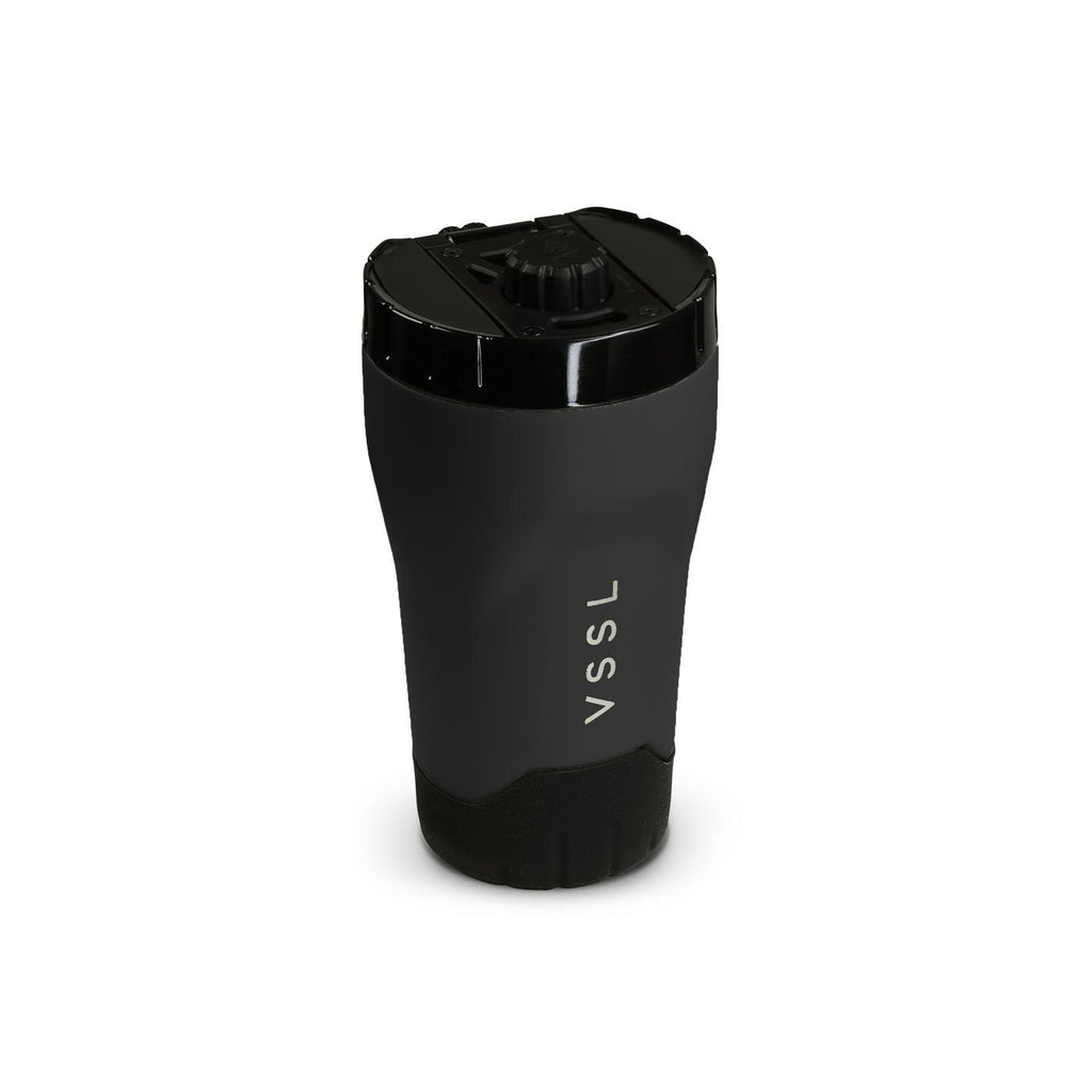 VSSL Rift Insulated Tumbler, 10 oz Laser Engraving - Black - View 3