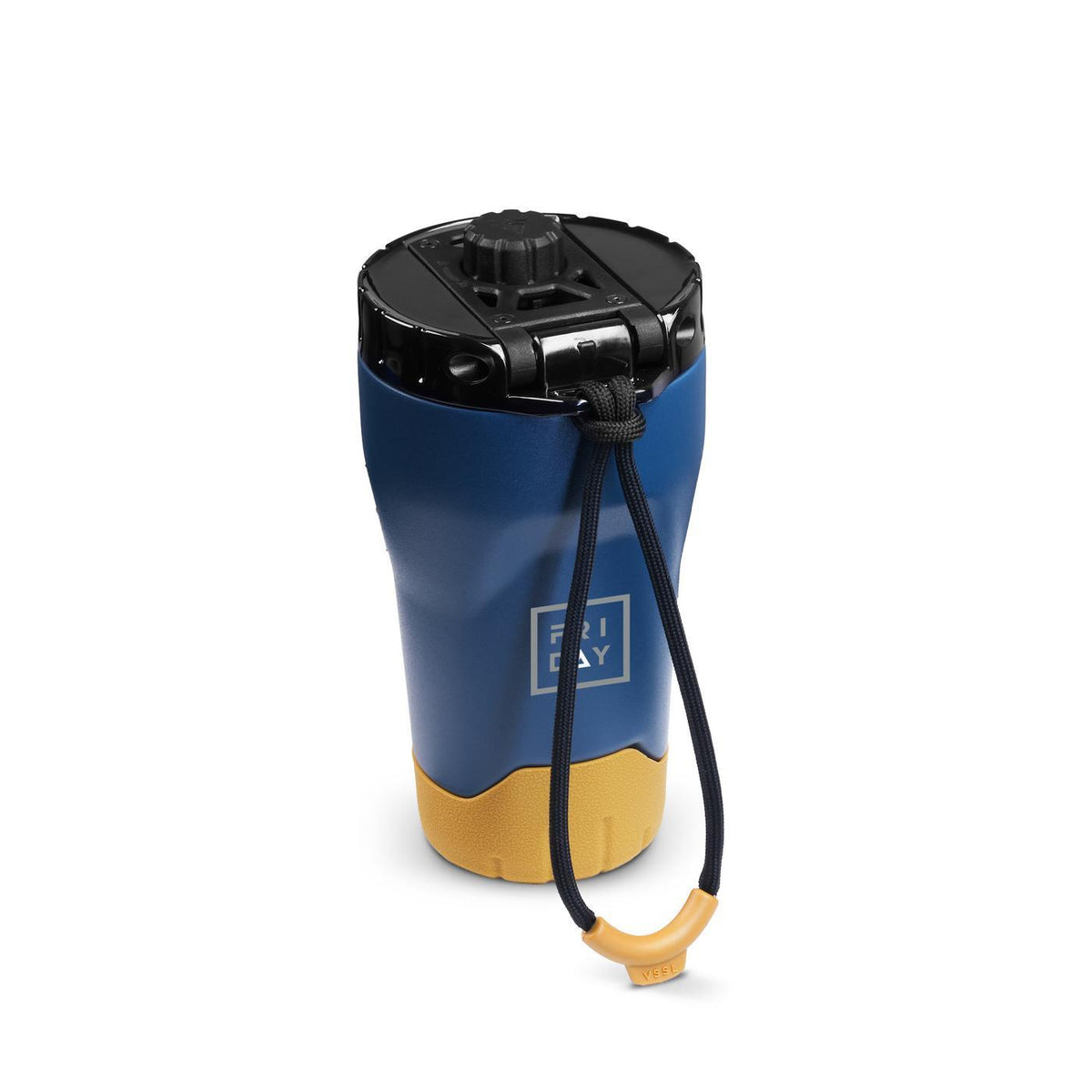 VSSL Rift Insulated Tumbler, 10 oz Laser Engraving - Pacific Blue - View 2