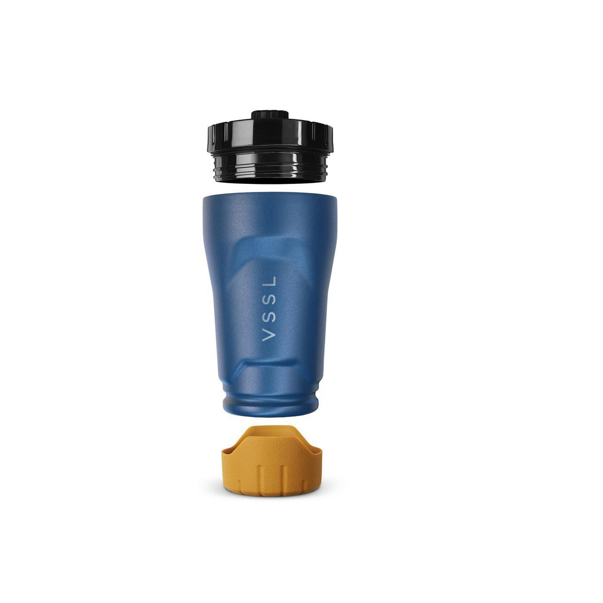 VSSL Rift Insulated Tumbler, 10 oz Laser Engraving - Pacific Blue - View 4