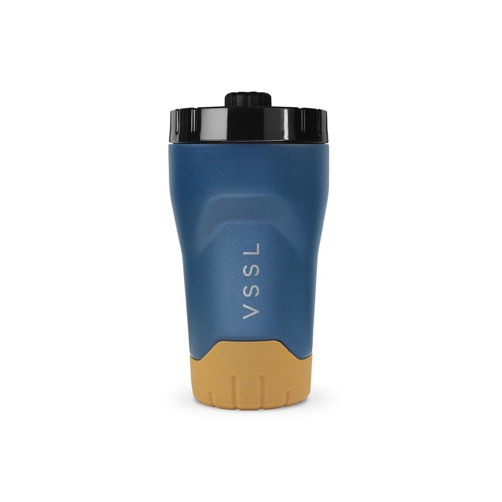 VSSL Rift Insulated Tumbler, 10 oz Laser Engraving - Pacific Blue - View 5