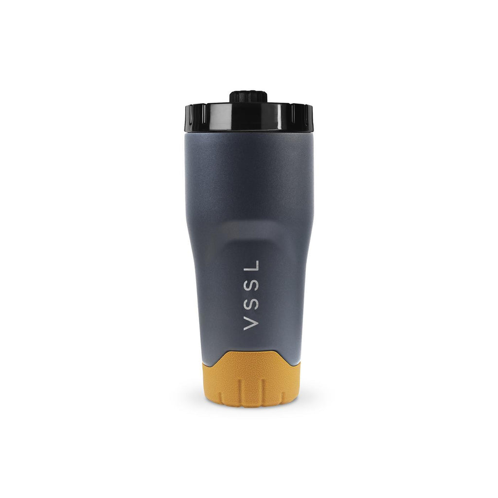 VSSL Rift Insulated Tumbler, 16 oz Laser Engraving - Ash - View 7
