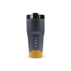 VSSL Rift Insulated Tumbler, 16 oz Laser Engraving - Ash - View 7