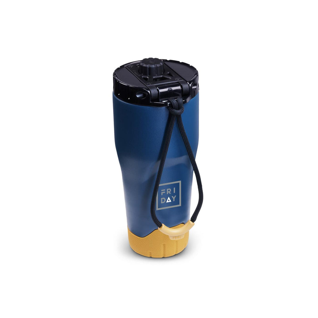 VSSL Rift Insulated Tumbler, 16 oz Laser Engraving - Pacific Blue - View 2