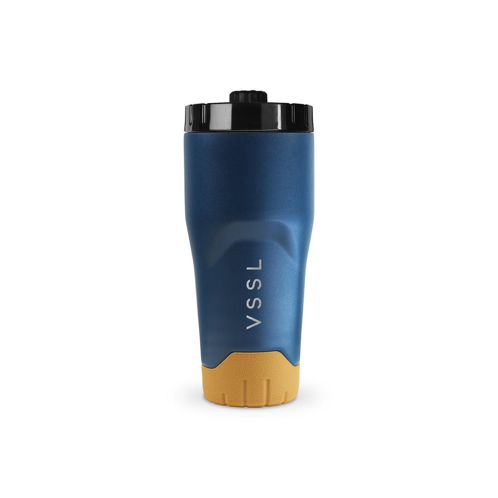 VSSL Rift Insulated Tumbler, 16 oz Laser Engraving - Pacific Blue - View 7