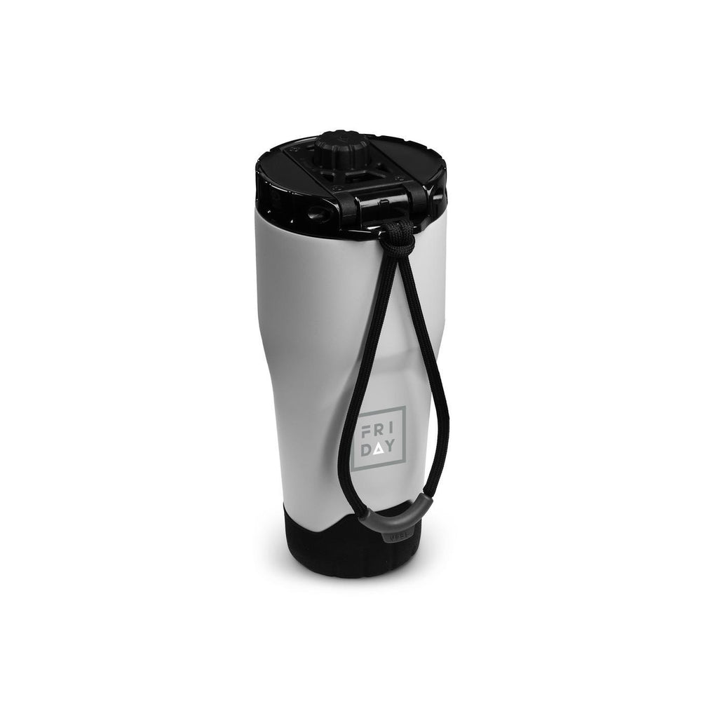 VSSL Rift Insulated Tumbler, 16 oz Laser Engraving - Stone - View 2