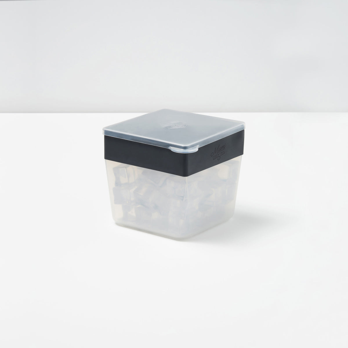 W&P Mini Ice Cube Tray with Storage Box, 48 Cubes Laser Engraving - Charcoal - View 5