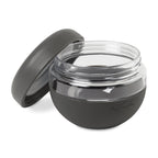 W&P Seal Tight Bowl with Screw-Top Lid, 16 oz Laser Engraving - Charcoal - View 2