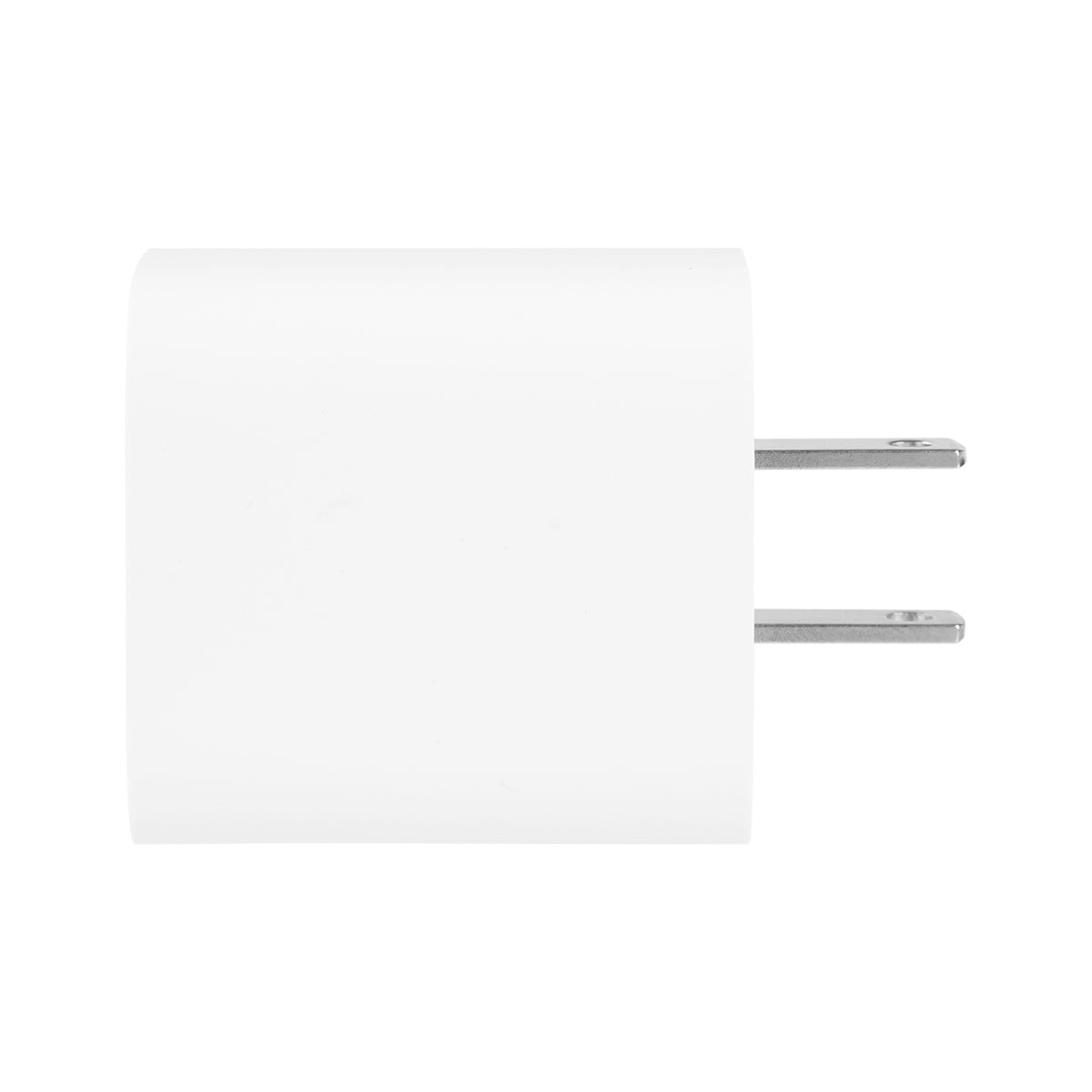 Wall Adapter and Cable Set, 20W - White with Clear - AC_Side