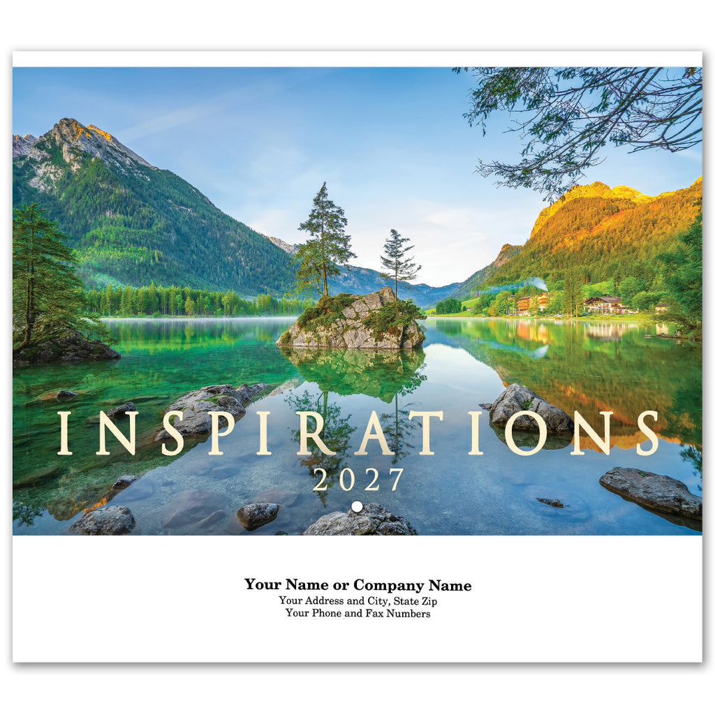 Wall Calendar, Stapled, Inspirations