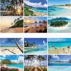 Wall Calendar with a Spiral, Beaches - Beaches Spiral Wall Calendar