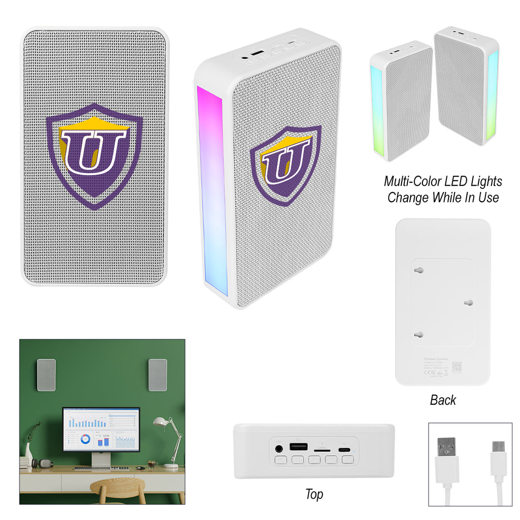 Wall Mounted Wireless Speaker Set - Wireless Wall Mount Speaker Set