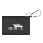 Wallet on a Carabiner - Black - Silk Screen
