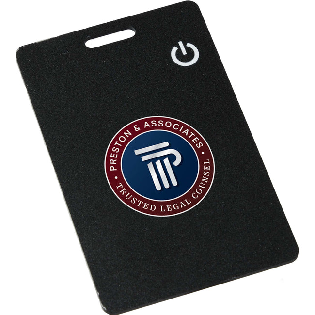 Wallet Tracker Card for Apple Find My, Rechargeable Full Color