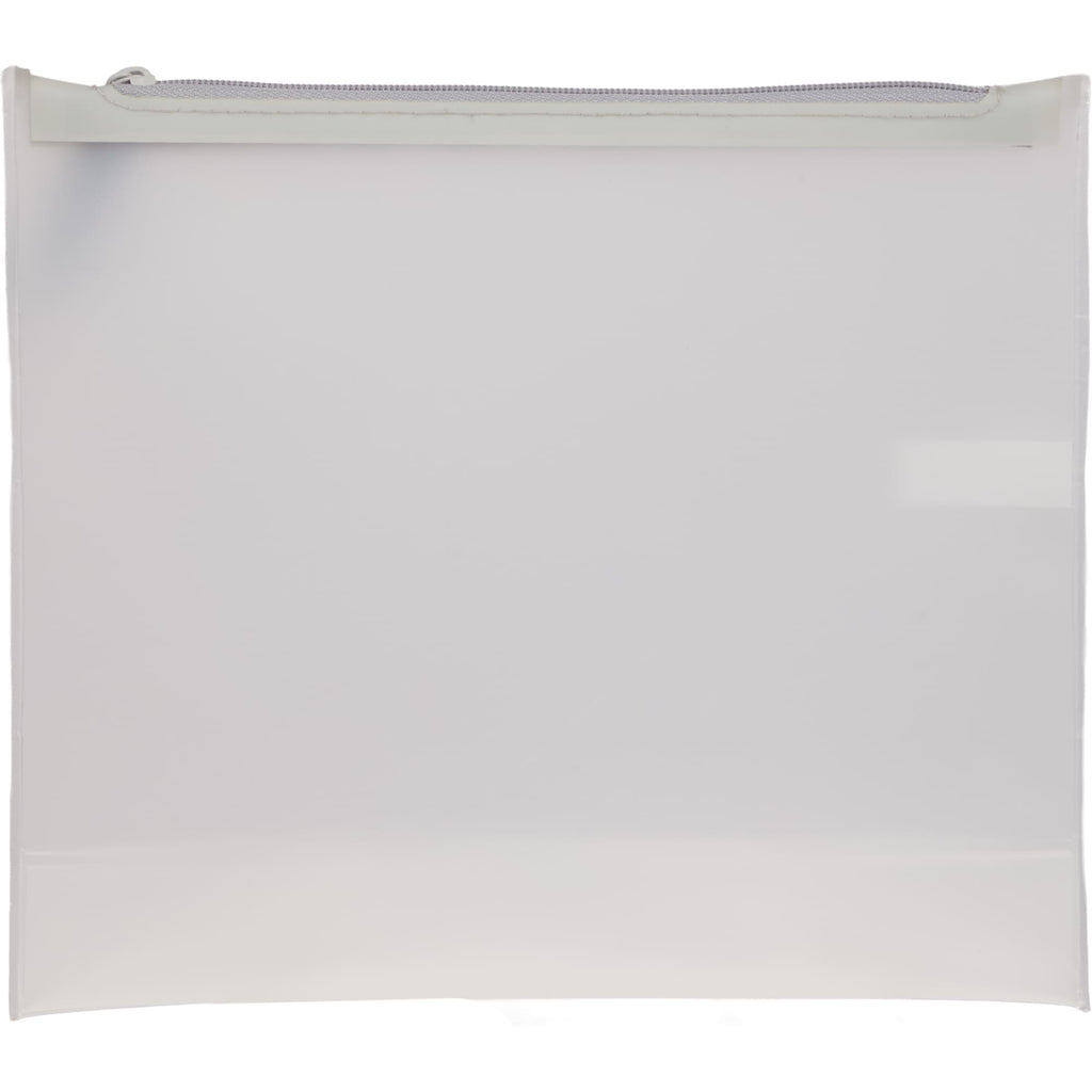 Wander and Roam Clear Travel Pouch in TPU - Clear - Back