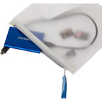 Wander and Roam Clear Travel Pouch in TPU - Clear - Detail 3