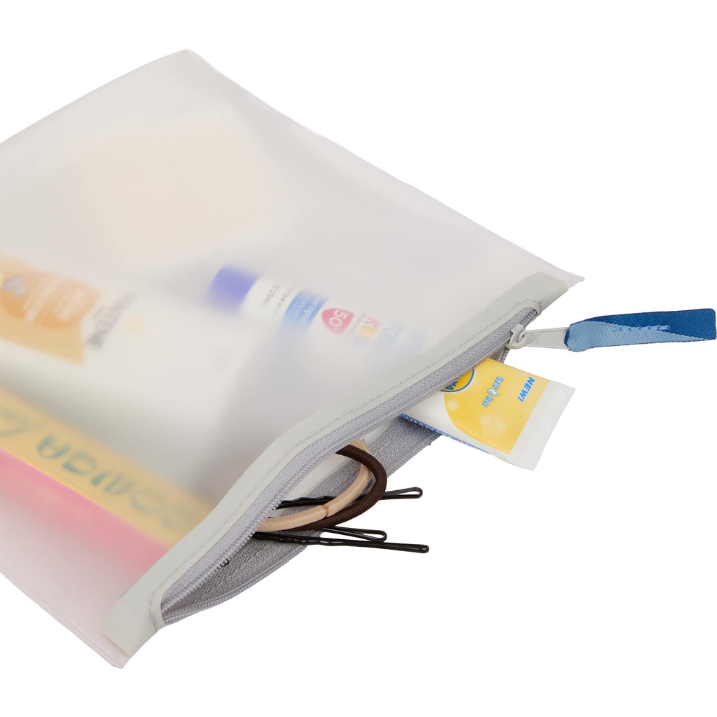 Wander and Roam Clear Travel Pouch in TPU - Clear - Detail