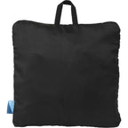 Wander and Roam Packable Travel Tote in Recycled Ripstop - Black - Back Packaging