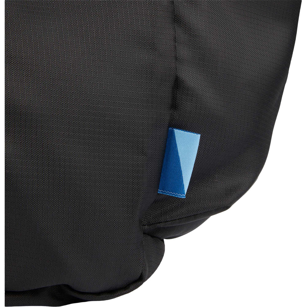 Wander and Roam Packable Travel Tote in Recycled Ripstop Embroidery - Black - Detail 4