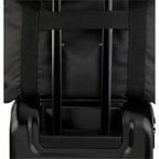 Wander and Roam Packable Travel Tote in Recycled Ripstop Transfer - Black - Propped 2