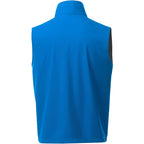 Warlow Waterproof Softshell Vest for Men Transfer - Olympic Blue - Back Flat