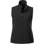 Warlow Waterproof Softshell Vest for Women Transfer - Black - Front Flat