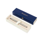 Waterman Allure Rollerball Pen, Black Ink - Chrome - Silver Trim - View 3