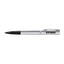Waterman Allure Rollerball Pen, Black Ink Laser Engraving - Chrome - Silver Trim - View 1