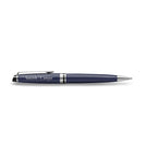 Waterman Expert Ballpoint Pen in a Luxury Gift Box Laser Engraving - Blue - Chrome Trim - View 1