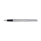 Waterman Hemisphere Rollerball Pen, Black Ink Laser Engraving - Stainless Steel - Silver Trim - View 4