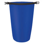 Waterproof Dry Bag, Large - Royal Blue - Open