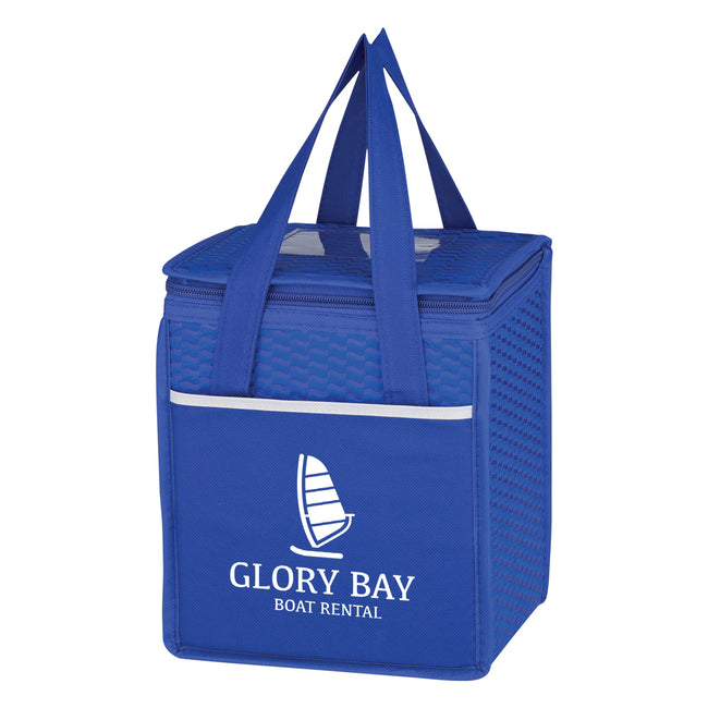 Wave Design Cooler Lunch Bag, Non-Woven