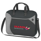 Wave Non-Woven Briefcase and Messenger Bag Embroidery - Colorbrite