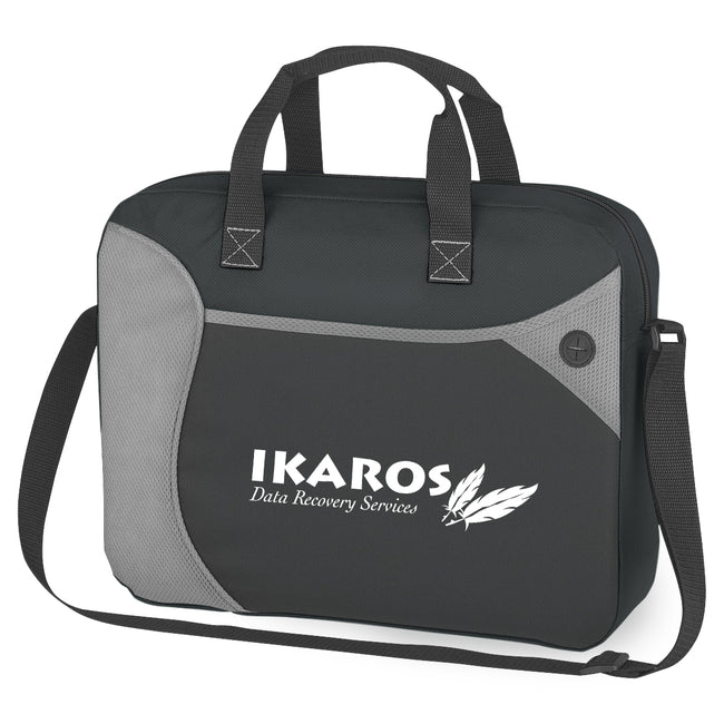 Wave Non-Woven Briefcase and Messenger Bag Embroidery