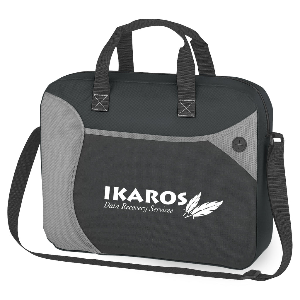 Wave Non-Woven Briefcase and Messenger Bag - Silk Screen
