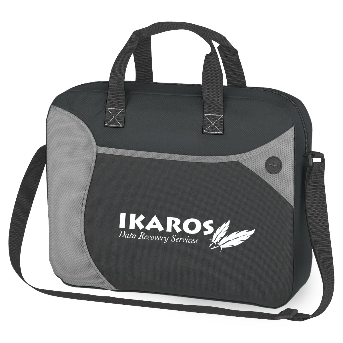 Wave Non-Woven Briefcase and Messenger Bag - Silk Screen