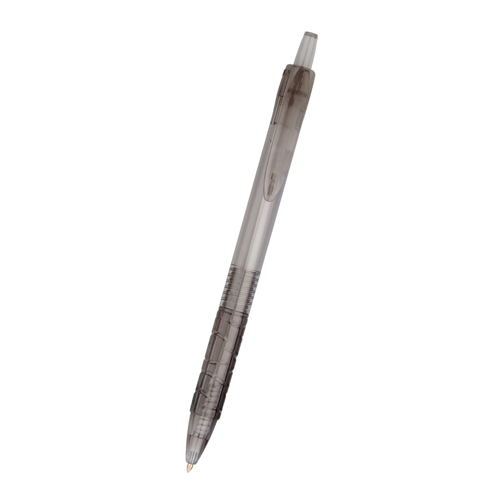 Wave Pen with Your Logo - Gray - Front