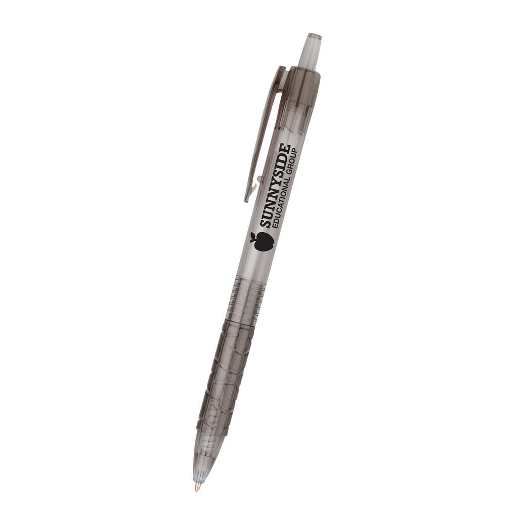 Wave Pen with Your Logo - Gray - Silk Screen