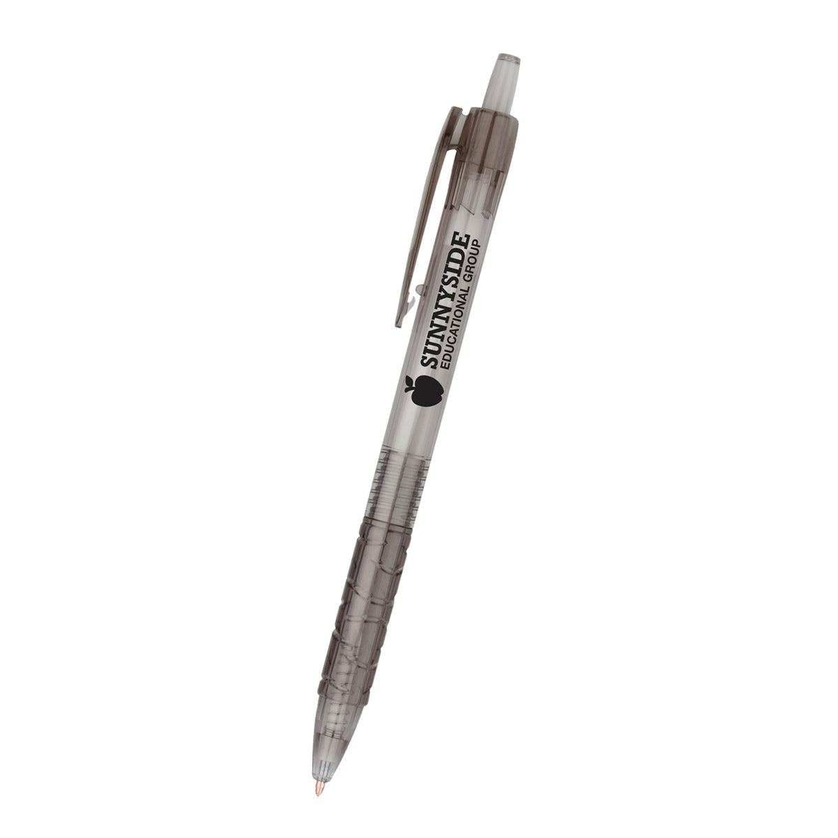 Wave Pen with Your Logo - Gray - Silk Screen