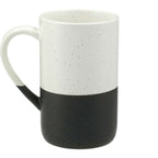Wayland Speckled Ceramic Mug, 13 oz Laser Engraving - Black - Back