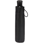 Weather Station Auto Open and Close Umbrella, 42 Inch Transfer - Black - Closed Sleeve