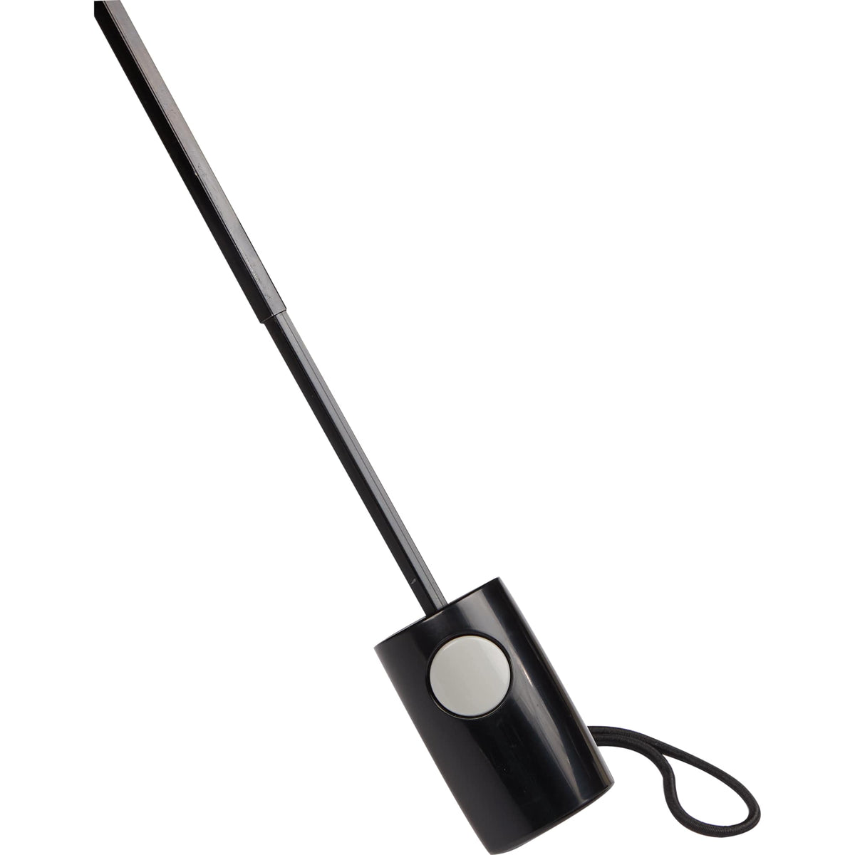 Weather Station Super Mini Auto Umbrella, 42 Inch Transfer - Black - Handle