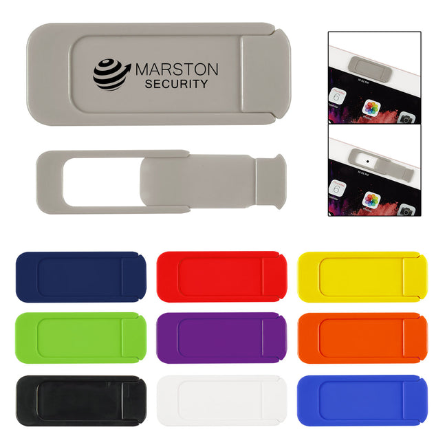 Webcam Privacy Cover on a Backer Card