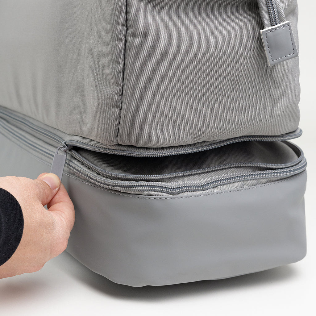 Weekender Convertible Laptop Bag with Removable Drop Bottom - Bottom