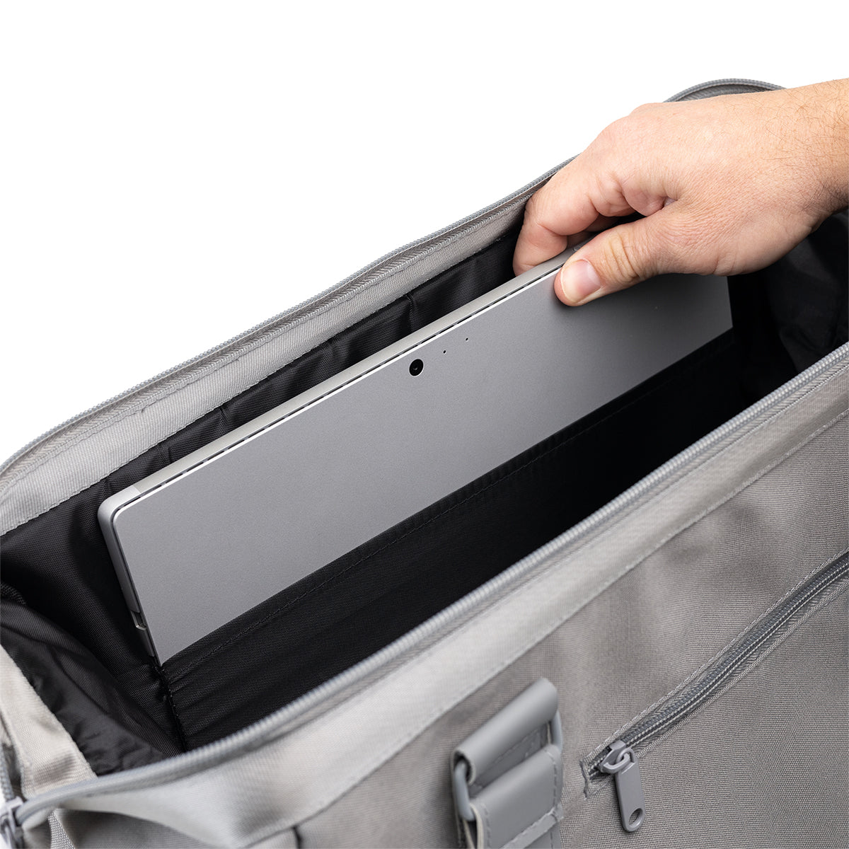 Weekender Convertible Laptop Bag with Removable Drop Bottom - Laptop_Sleeve