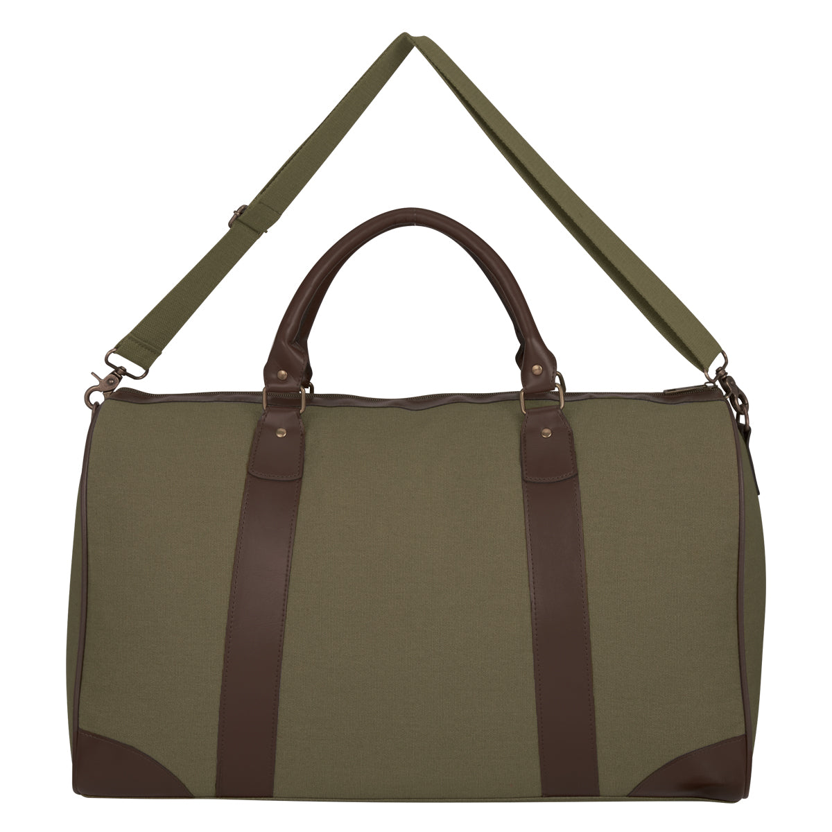 Weekender Duffel Bag, Safari Embroidery - Back