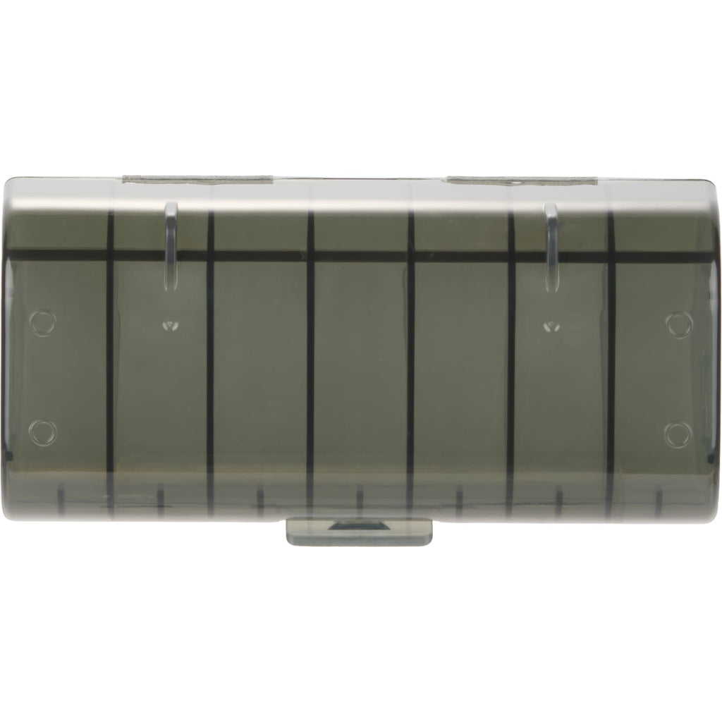 Weekly AM and PM Pill Organizer with Removable Days - Black - Back